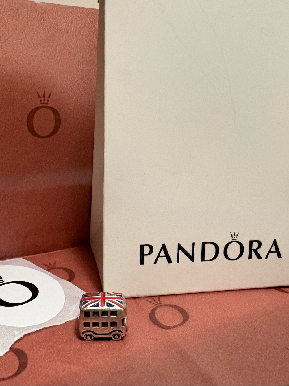Pandora Union Jack Double-Decker Bus Charm - Picture 2 of 7